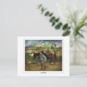 John La Farge #62 - Carte postale d'art fin (Debout devant)