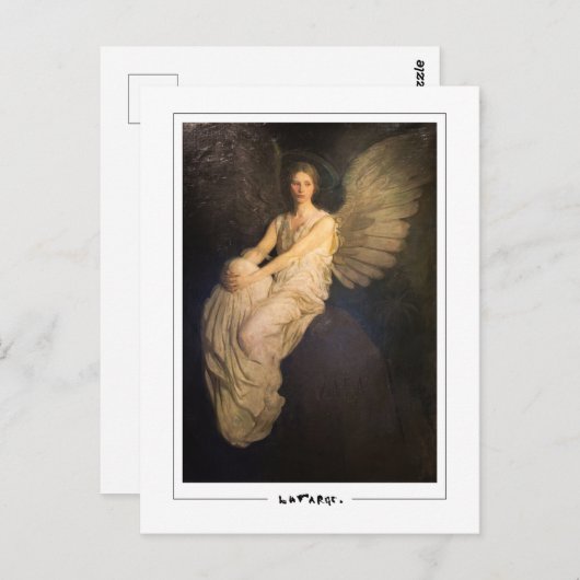 John La Farge #79 - Carte postale d'art fin (Devant / Derrière)