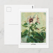 John La Farge #7 - Carte postale d'art fin (Devant / Derrière)