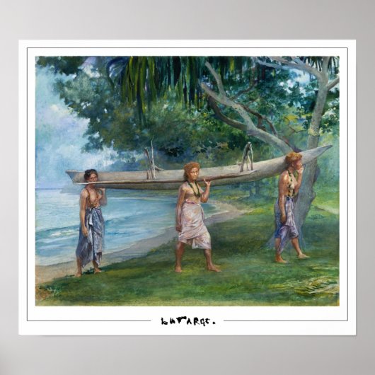 John La Farge Zedign Affiche d'art #10 (Devant)
