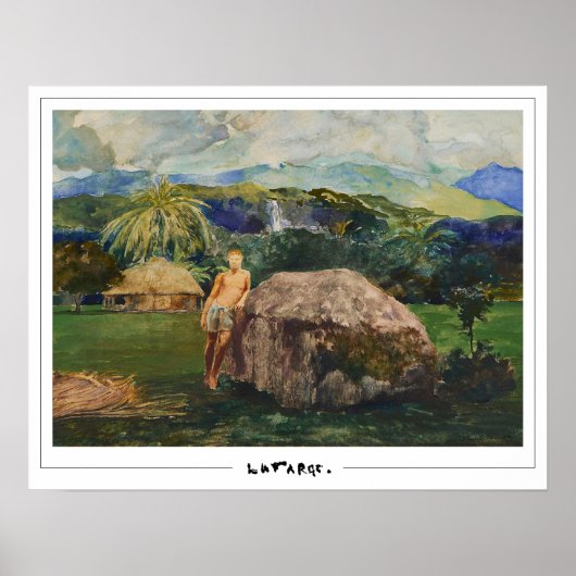 John La Farge Zedign Affiche d'art #138 (Devant)