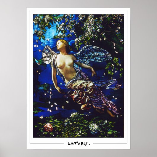 John La Farge Zedign Art Poster #104 (Voorkant)