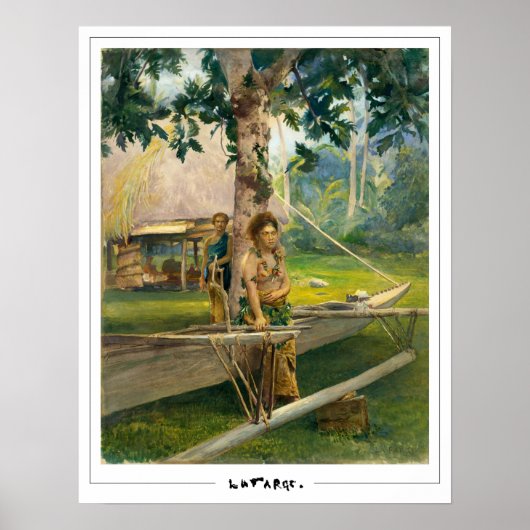 John La Farge Zedign Art Poster #11 (Voorkant)