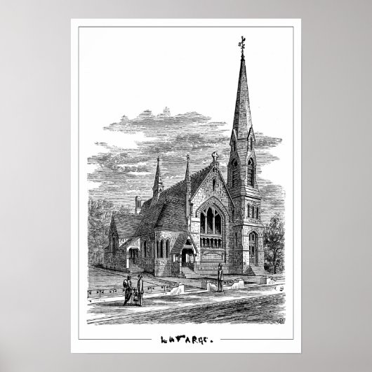 John La Farge Zedign Art Poster #150 (Voorkant)