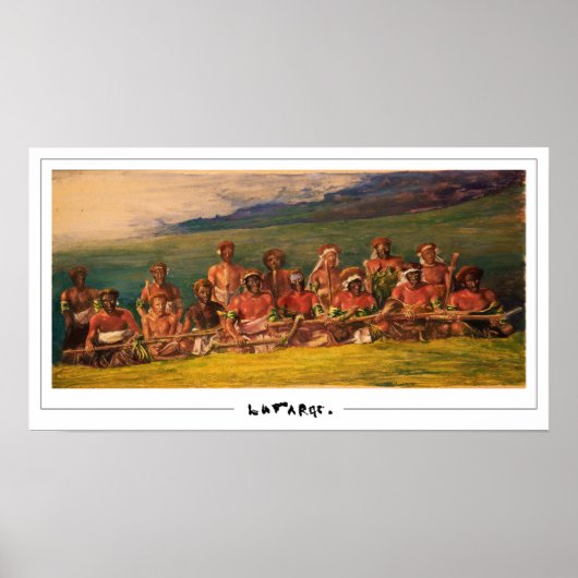 John La Farge Zedign Art Poster #152 (Voorkant)