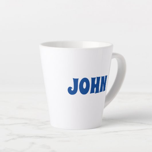John Latte Mug (Angle droit)