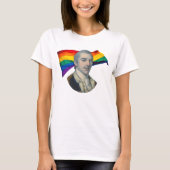 John Laurens + Gay Pride T-shirt (Voorkant)