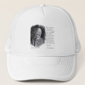 John Lewis en Quote Beauely portret Trucker Pet (Voorkant)