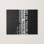 John Lewis - Good Trouble Quote Legpuzzel (Horizontaal)