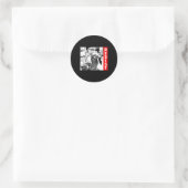 John Lewis - verzet zich Ronde Sticker (Tas)