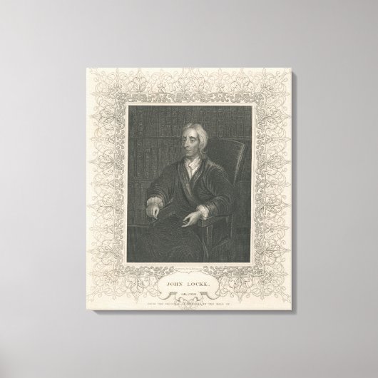 John Locke Canvas Afdruk (Voorkant)