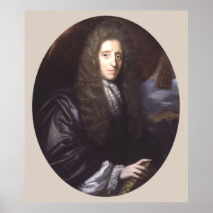 John Locke door Herman Verelst Poster