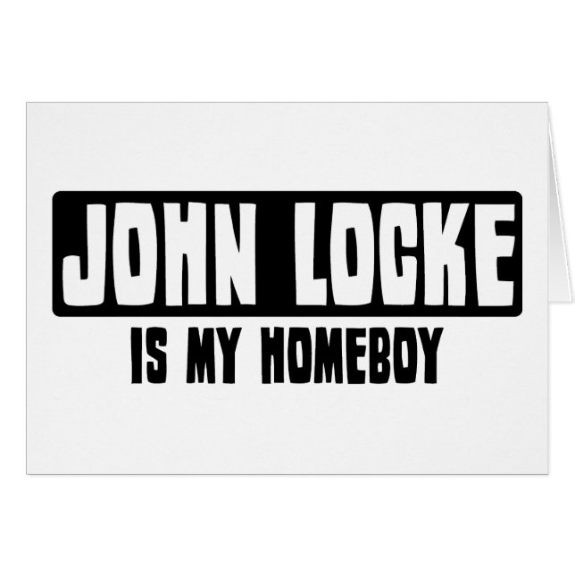 John Locke est mon Homeboy (Devant horizontal)