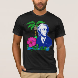 John Locke op een woestijneiland T-shirt