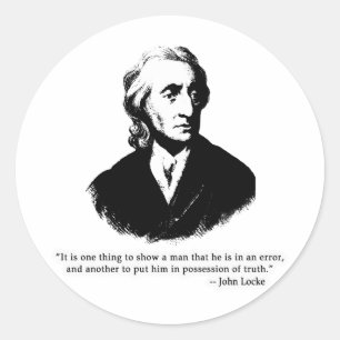 John Locke Quote T shirt, Hoodie of Mok Ronde Sticker