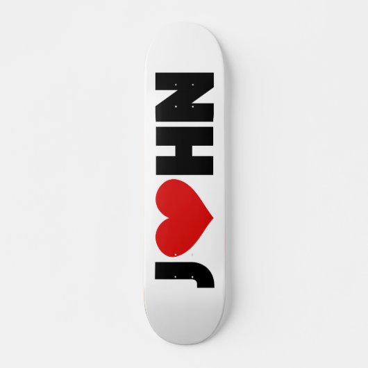 John Love Skateboard (Devant)