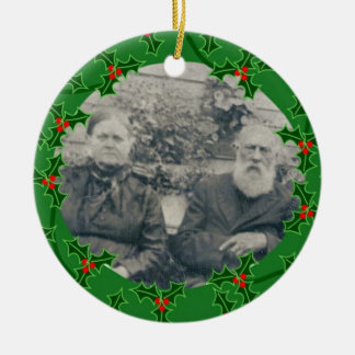 John & Mahala McGraw-kerstversiering Keramisch Ornament