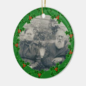 John & Mahala McGraw-kerstversiering Keramisch Ornament (Links)