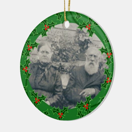 John & Mahala McGraw-kerstversiering Keramisch Ornament (Links)