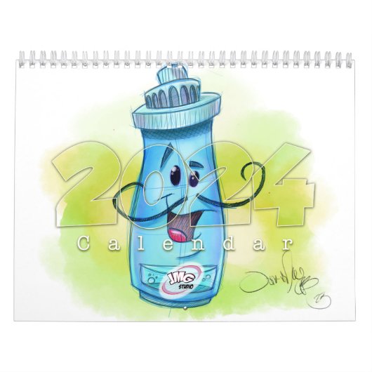 John-Marc 2024 kalender (Hoes)