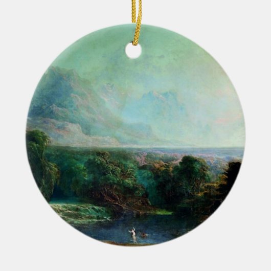 John Martin's Alpheus en Arethusa Keramisch Ornament (Voorkant)