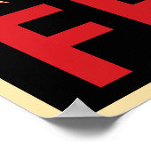 John McCain - Angst Poster (Hoek)