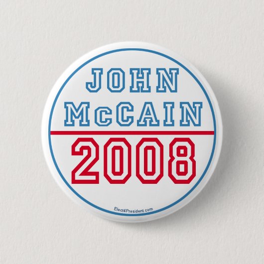 John Mccain Button (Voorkant)