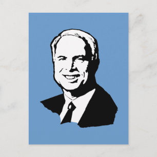 John McCain Gear Briefkaart