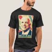 John McCain  Kleuren T Shirt (Voorkant)