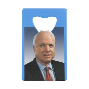John McCain Kredietkaart Flessenopener