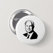 JOHN MCCAIN-SHIRT RONDE BUTTON 5,7 CM (Voorkant /achterkant)