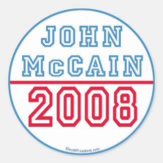 John Mccain Stickers