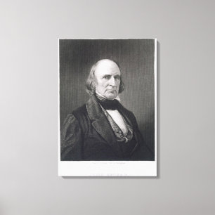 John McLean (1785-1861), gegraveerd door Henry Bry Canvas Afdruk