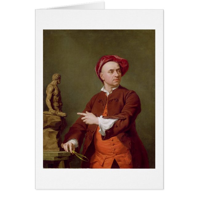 John Michael Rysbrack modelant son St de terre (Devant)