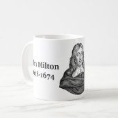 John Milton citeert boeken Koffiemok (Voorkant links)