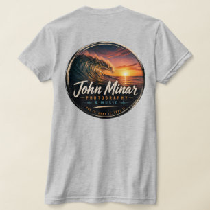 John Minar Fotografie & Muziek T-shirt