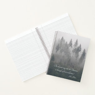 John Muir citaat bos wildernis  Notitieboek