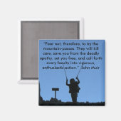 John Muir Magnet (Recto/Verso)