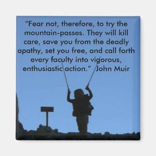John Muir Magnet (Devant)