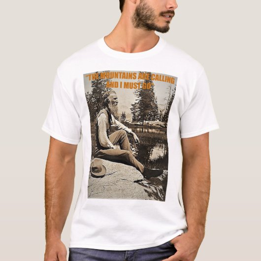 John Muir T-shirt (Voorkant)