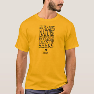 John Muir T-shirt