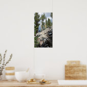 John Muir Trail Hiker - Sierra Nevada Mountains Poster (Keuken)