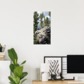 John Muir Trail Hiker - Sierra Nevada Mountains Poster (Thuiskantoor)