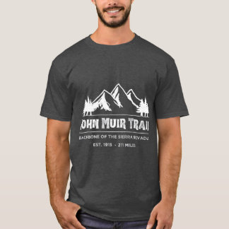John Muir Trail Hiking Backpacking Outdoor T-shirt