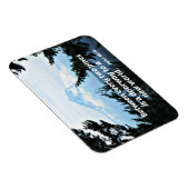 John Muir: "Tussen de twee pijnbomen is een deur" Magneet (Rechterzijde)