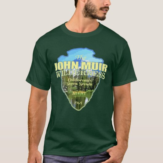 John Muir WA (pijlpunt) T-shirt (Voorkant)