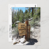 John Muir Wilderness Briefkaart (Voorkant / Achterkant)