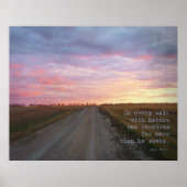 John Muir's Walk Poster (Voorkant)