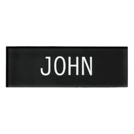 John Name Tag