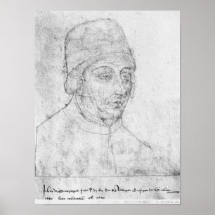 John of Burgundy, bisschop van Cambrai Poster